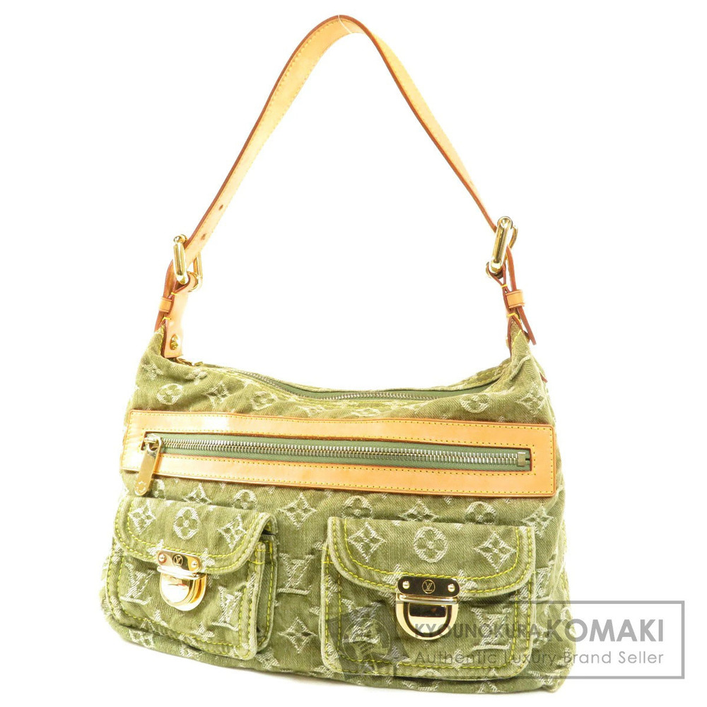 Louis Vuitton Baggy Shoulder Bag Monogram Denim